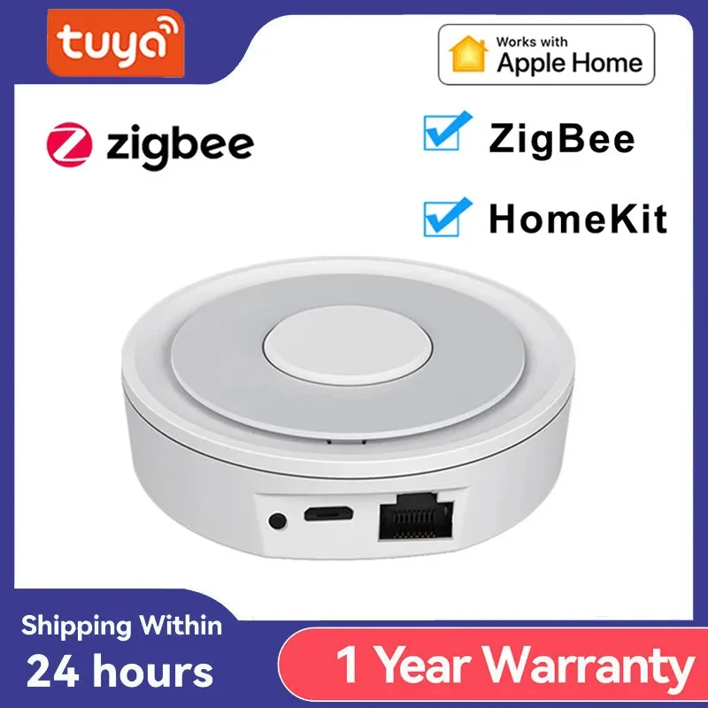 Tuya Smart Zigbee E Homekit Hub Gateway Wire Smart Home Bridge Telecomando Funziona Con Apple Home E Smart Life App