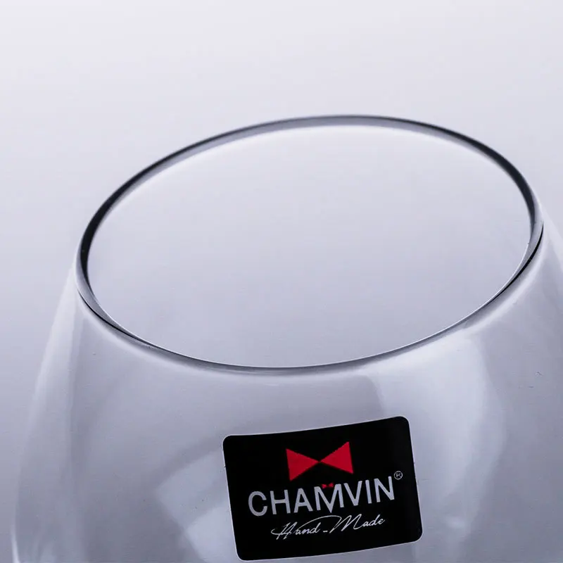 Slow Roll Whisky Cup Rock Fund Wine Glass Japanese Style Wooden Tray Whiskey Rum Glassware For Bar Household Party Crystal Vasos