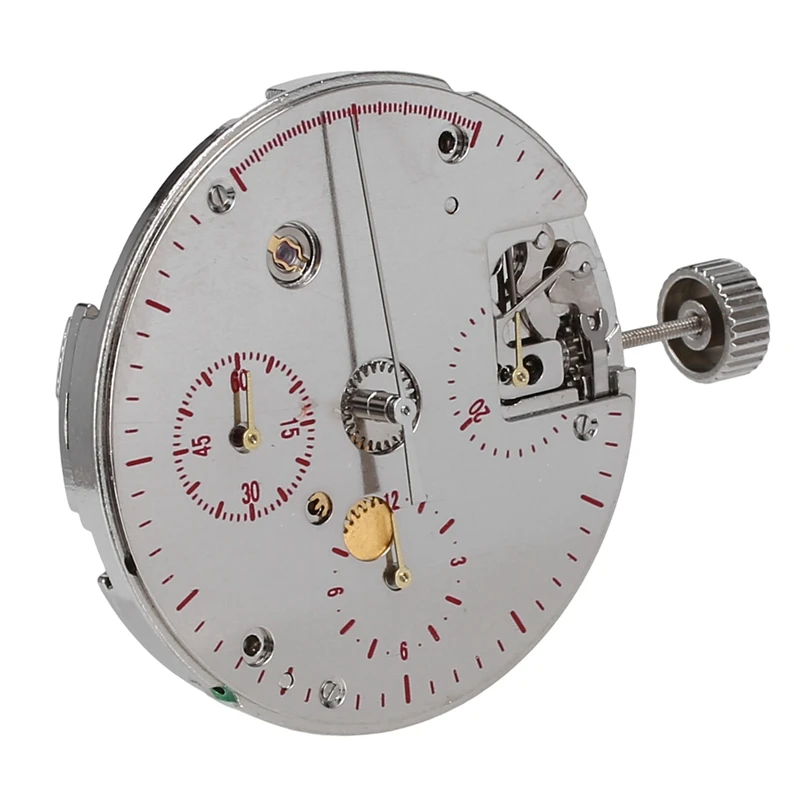 

For Seagull ST1902 TY2902 Mechanical Chronograph 3 Eyes ST19 Hand-Winding Movement ST1902 Is 3/6/9 Small Needle