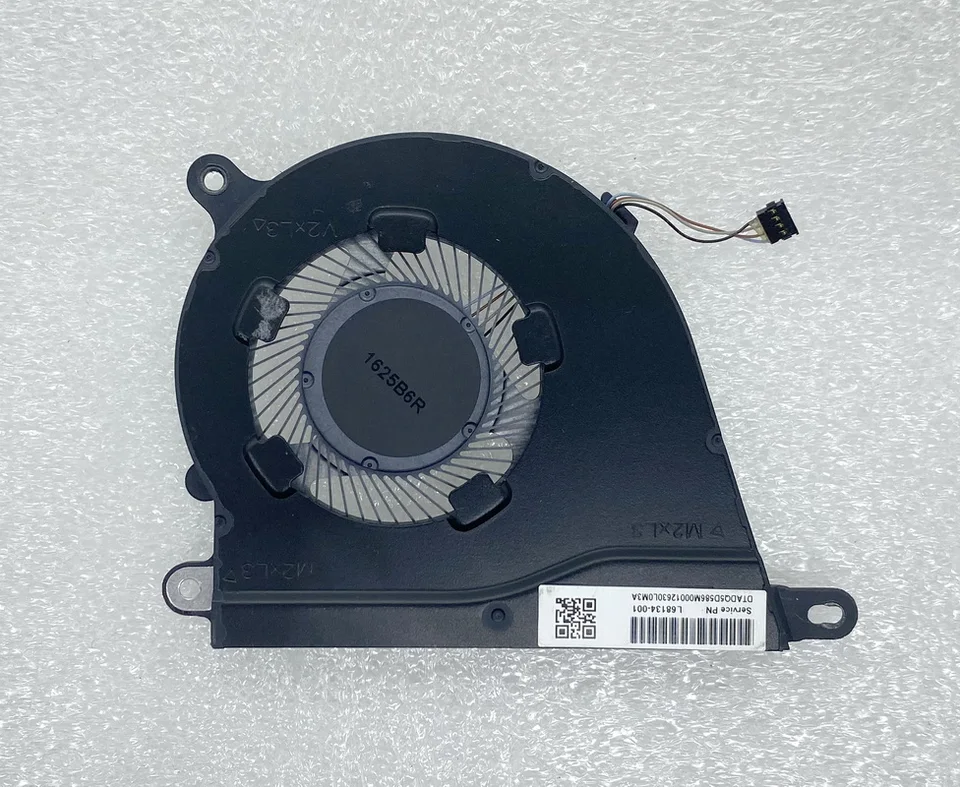 Portátil CPU Refrigeración Ventilador para HP Pavilion 15-DY 15-DY1024 L68134-001 15s-fq 15s-eq ND75C07-19A18 340S G7 14-DQ 14-dq1037 TPN-Q221 BAPA0805R5HY001 Ventilador de refrigeración interno