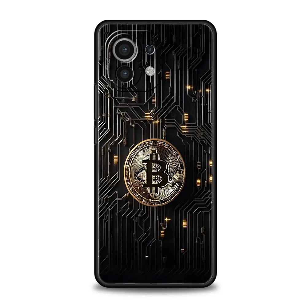 Luxury Bitcoin B Design Soft TPU Phone Case Cover