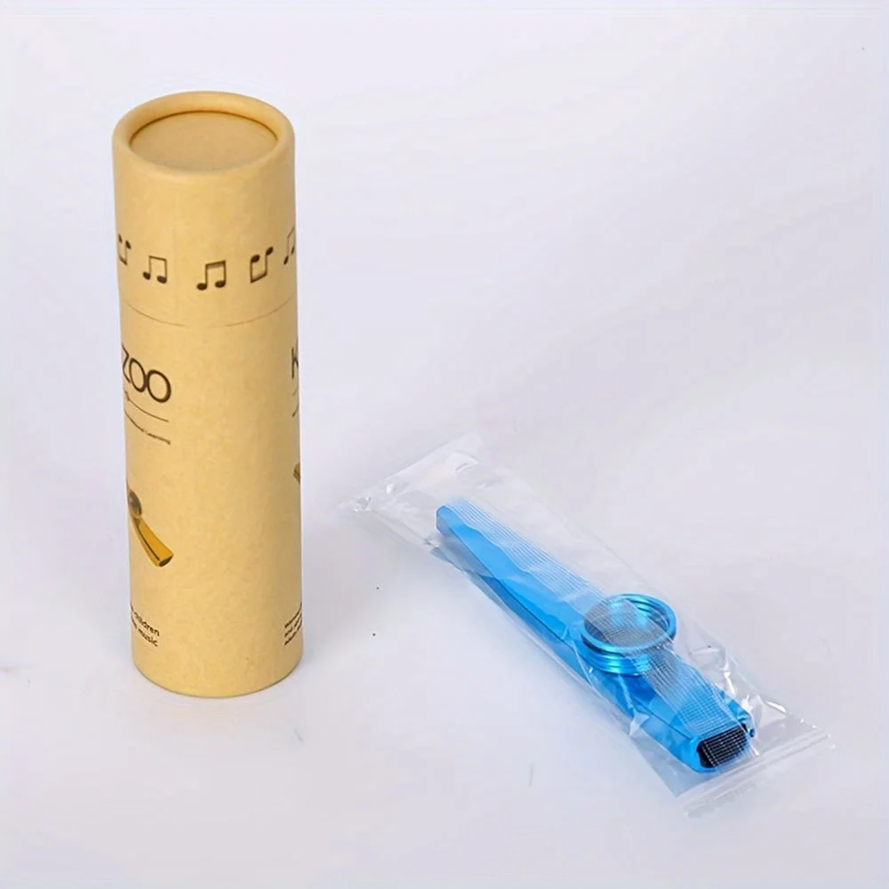 Exquisite Aluminum Alloy Kazoo with Storage Box Suitable for Beginners Musical Instruments