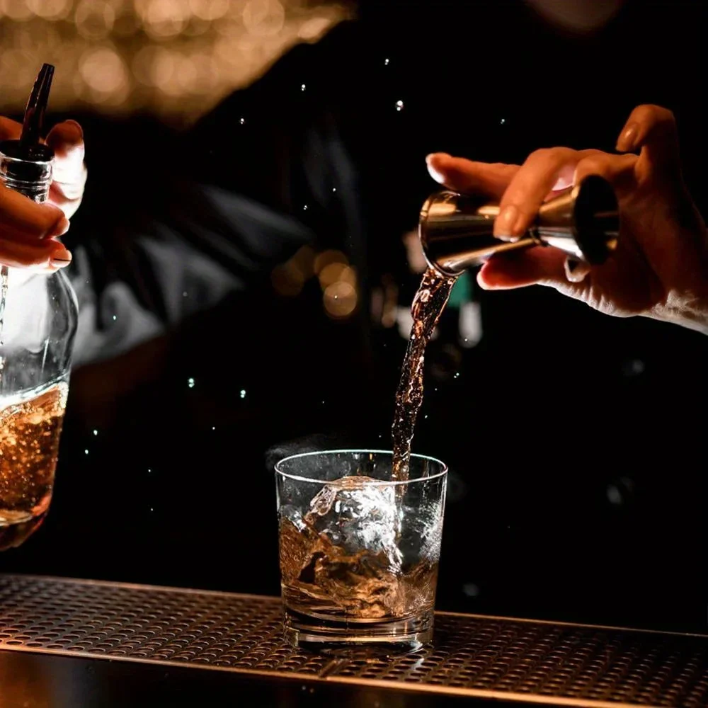 1PC 30/60ml, 1oz/2oz Double Side Measuring Cup Measure Mug 304 Stainless Steel  Measuring Cup Kitchen Tool Kitchen Gadgets