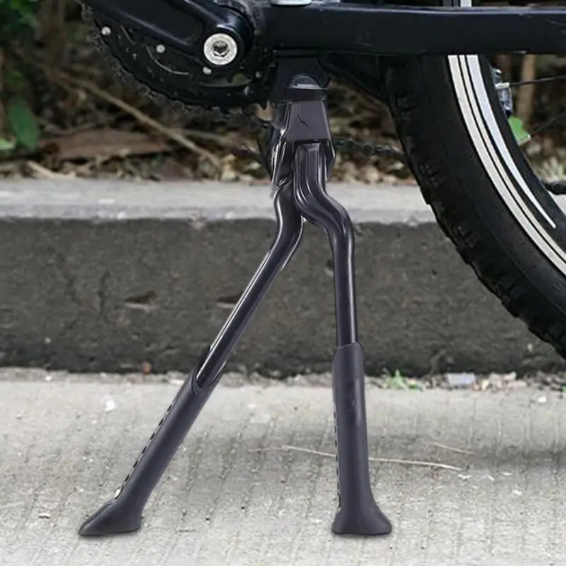 DoubleLegKickstandFoldableBicycleStandBikeCenterMountHeavy