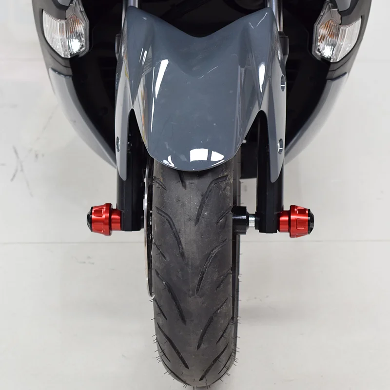 Chekis는 Yamaha Nmax125/155/160 Nmax Turbo/Tech Max/Neo/Neo S Nvx155 Aerox155 수정 액세서리에 적합합니다. 앞바퀴 충돌 방지 볼 앞 포크 컵 앞 충격