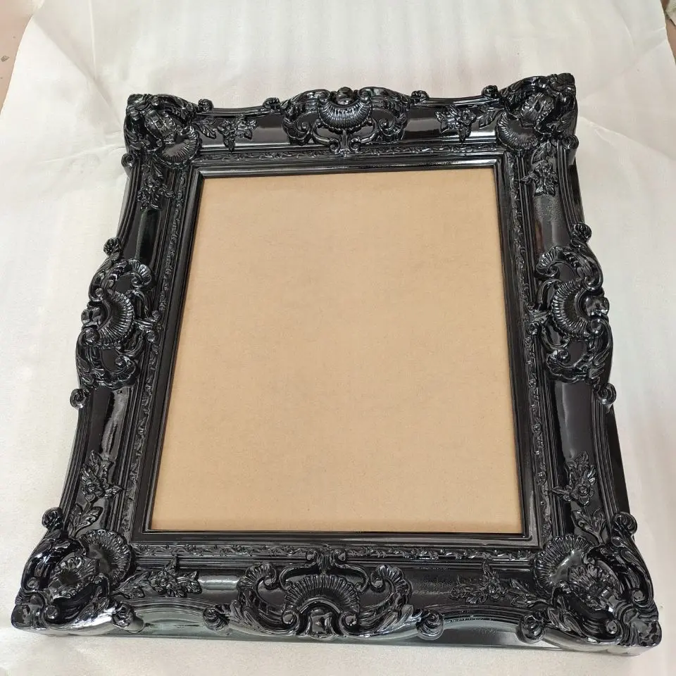 20inch Plastic ABS European Style Retro Picture Oil Painting Frame Wedding Wall Photo Frame