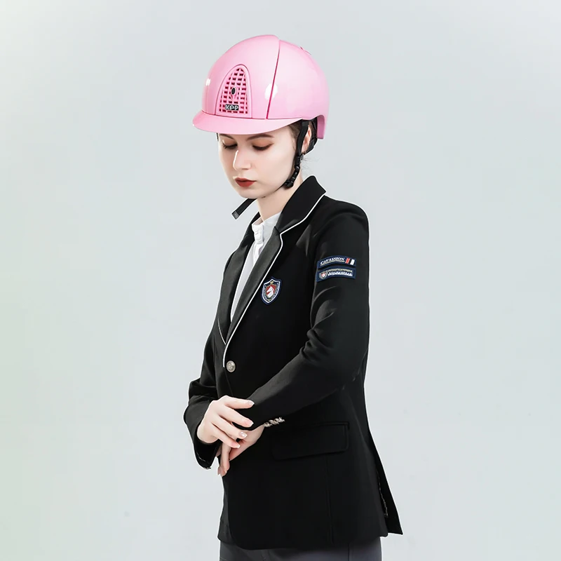 Knight's uniform horse riding clothes Knitted stretch Knight coat Equestrian riding costume woman competition coat rider jacket 6