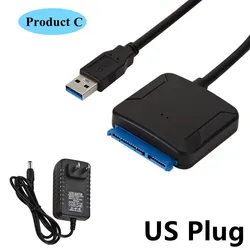 High-Speed USB 3.0 to SATA Adapter Cable - SATA III to USB 3.0 (Product C)