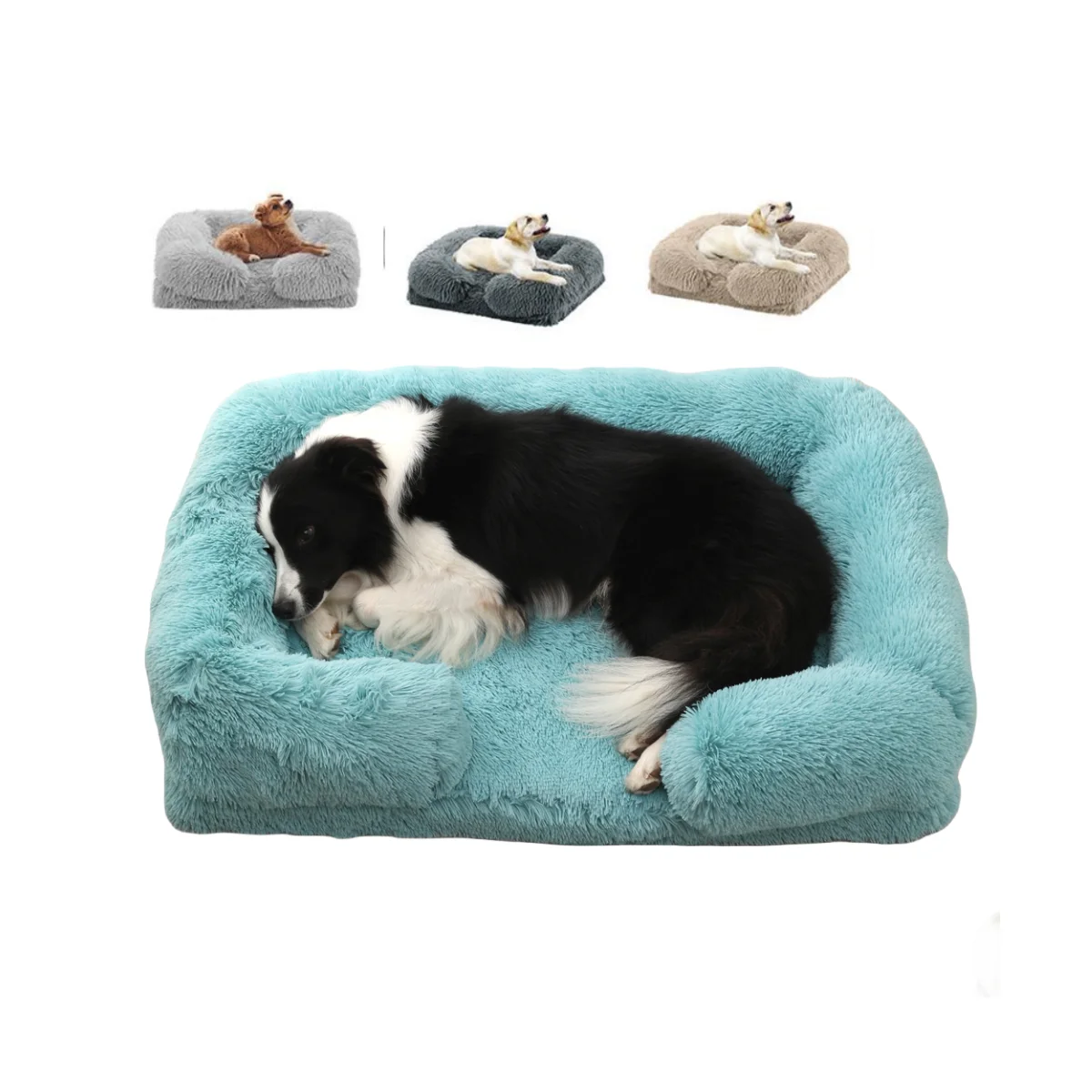 Chenil Pour Chien - Tapis épais Pour Animaux De Compagnie - Lit Pour Chien - Tapis Gratuit