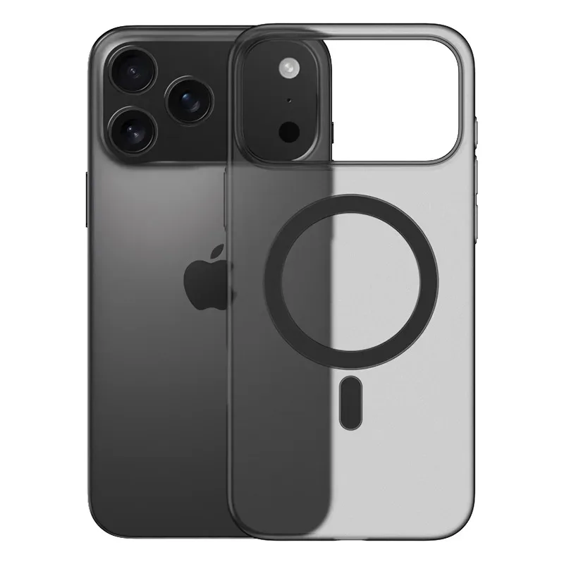 Luxury Ultra Thin Magnetic Translucent Matte Case with Clear Back Cover