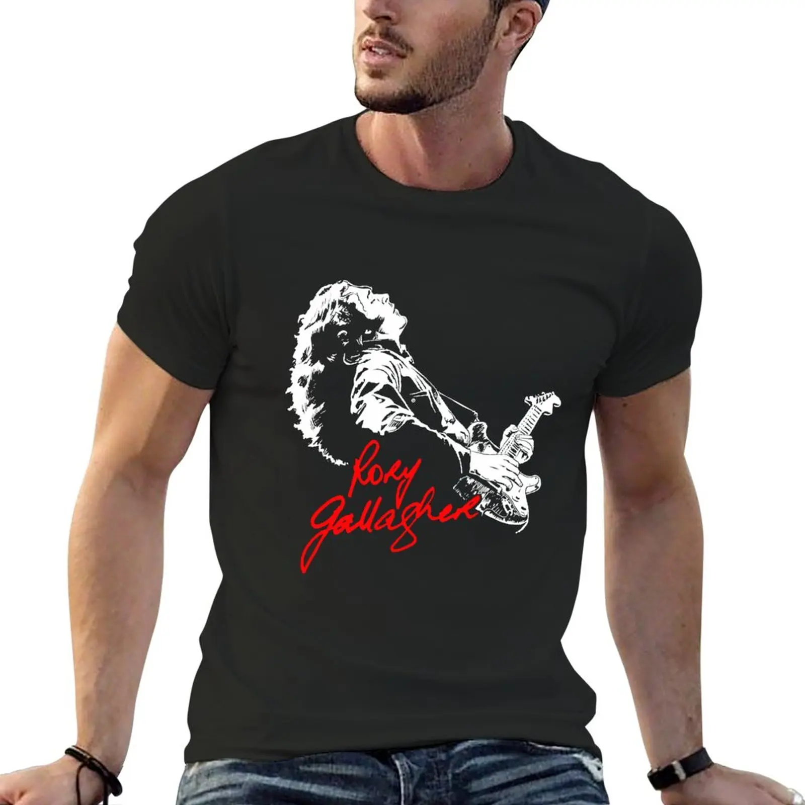 

New Rory Gallagher all the people T-Shirt anime sublime t shirt vintage t shirt summer top mens graphic t-shirts hip hop