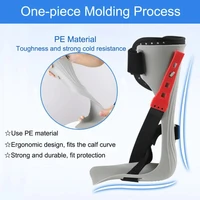 Adjustable Afo Foot Drop Brace Splint Ankle Foot Orthosis Walking with Shoes or Sleeping for Stroke Hemiplegia Inner 1