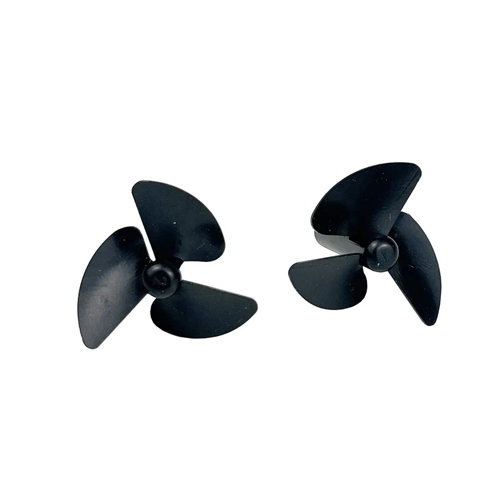 Hélice RC 28mm 3 pales PC - Lot de 2 pour bateau jouet