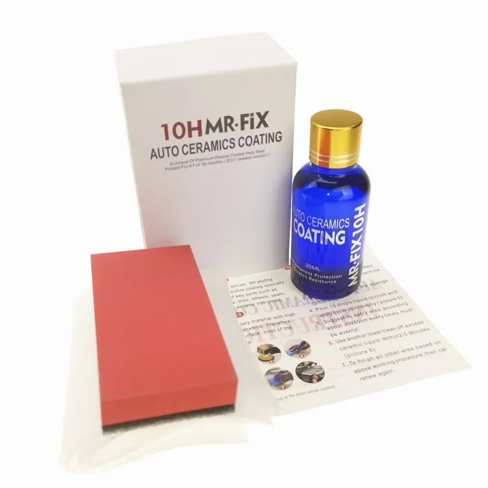 Car Paint Protection 10H Ceramics for Car Polish Liquid Ceramic Coat Hydrophobic Glass Coating Paint Protective Foil Care Anti-scratch Auto Detailing