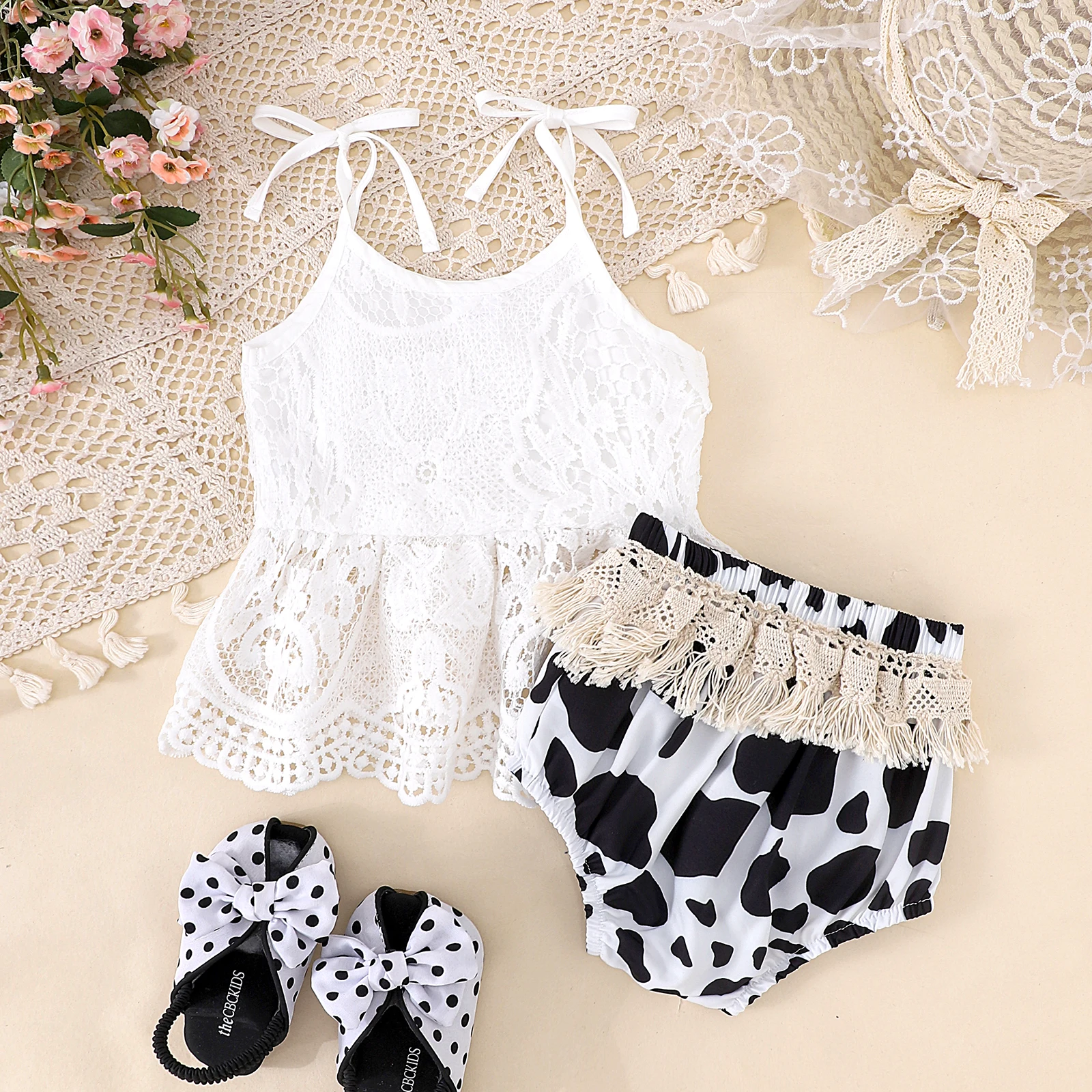 Baby Girl Lace Outfit 4