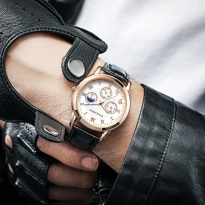 Casual Business Gold Clock Men Luxury Watch Automatic Watches for 