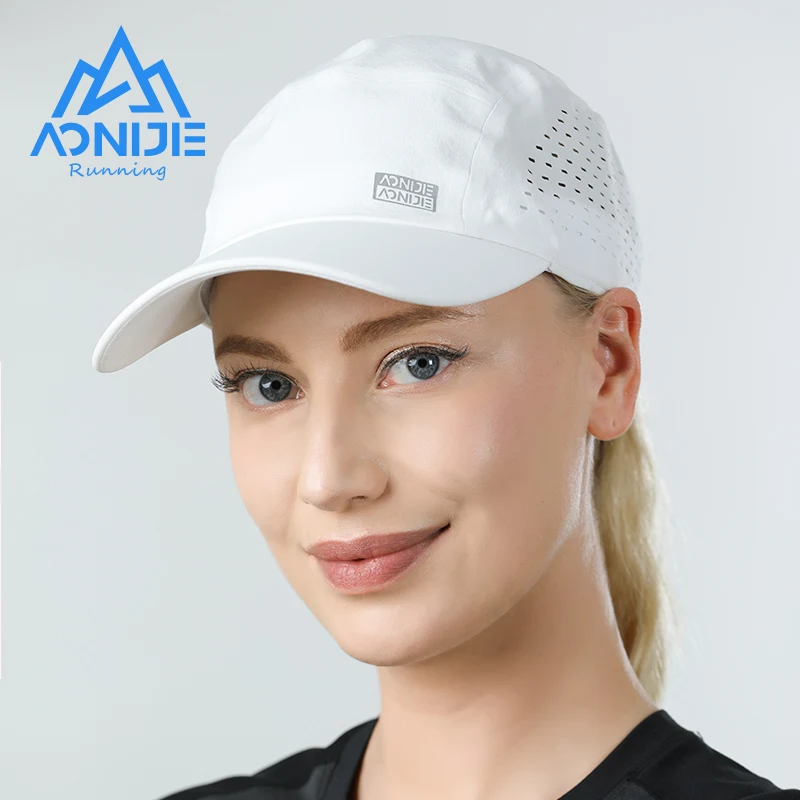 AONIJIE E4608 Unisex Sun Protection Peaked Cap Ventilate Summer Sports Sun Visor Hat For Running Riding Hiking Fit 52-65cm Size