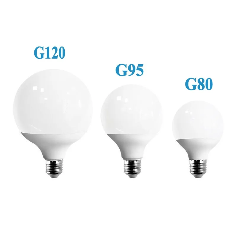 LED 전구 램프 E27 9W 12W 20W 30W 220V 전구, 스마트 IC 리얼 파워 스포트라이트 고휘도 램프