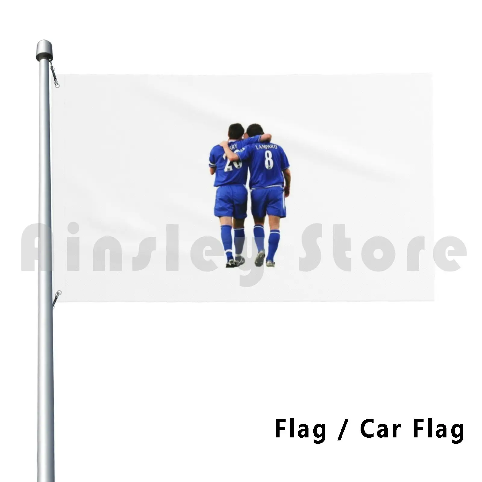 Terry And Lampard Artwork Outdoor Decor Flag Car Flag Terry Lampard John Terry Frank Lampard John Frank Terry And