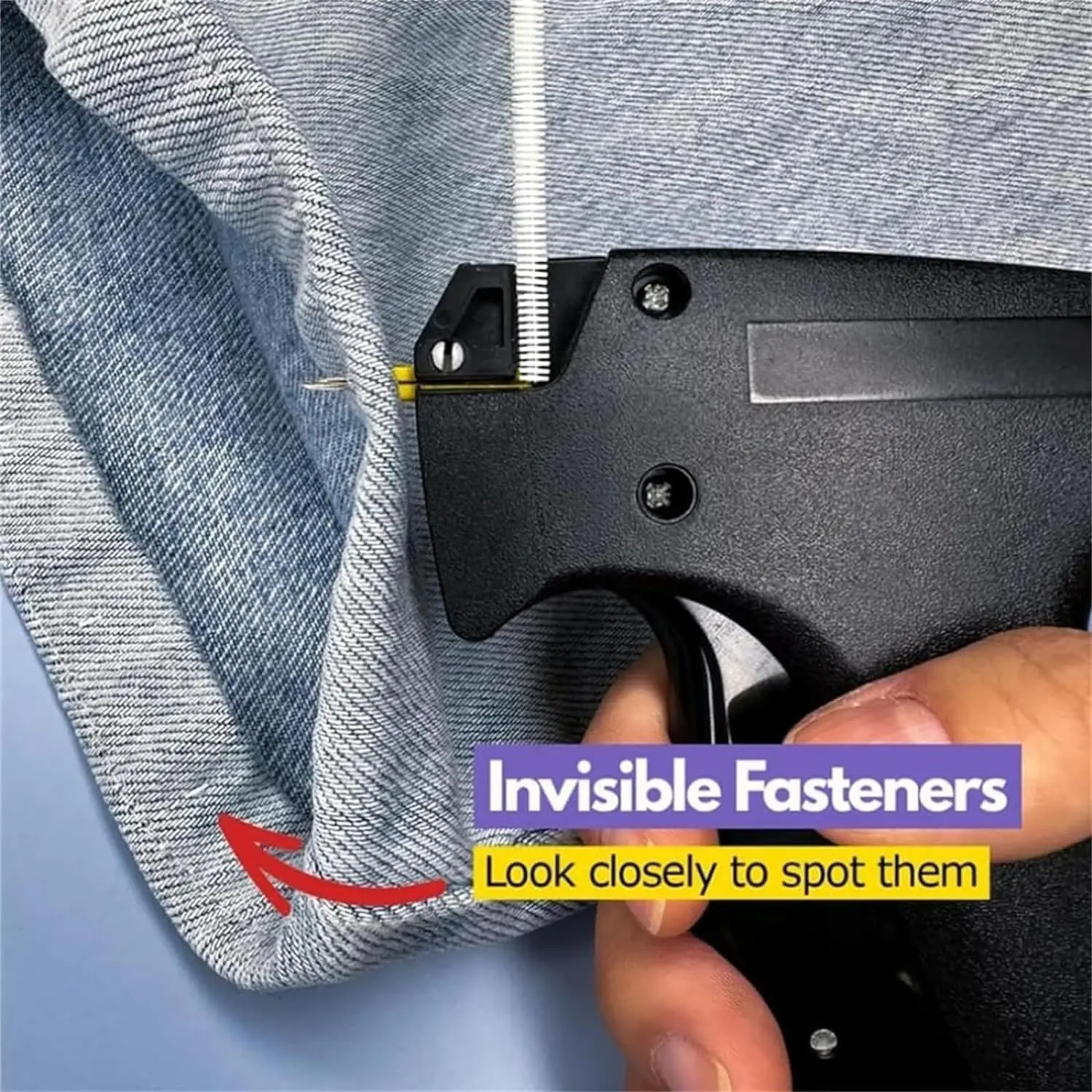 Quick Clothing Quilt Fixer With Buckles Glue Needles Portable Tag Gun Set Household Sturdy Blankets Fastener For Garment Bed 2