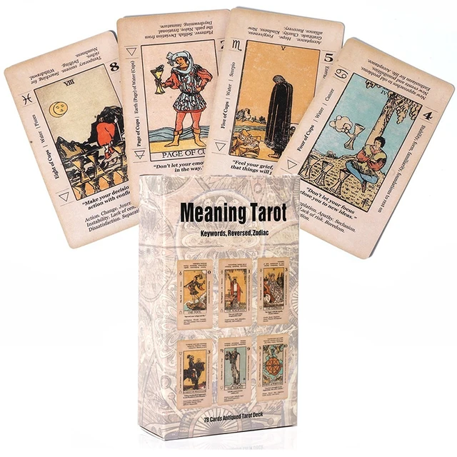 Jeu de Tarot 78 Cartes Loisirs nouveaux