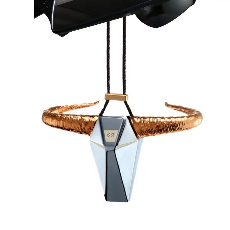 

Подвесное украшение в виде головы коровы для автомобиля, подвеска для украшения зеркала заднего вида, подвесное украшение, аксессуары для интерьера автомобиля, подарок