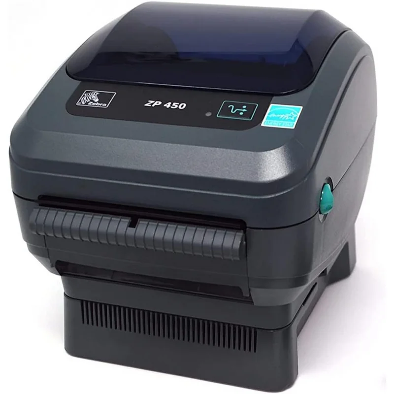 

Zebra ZP450 (ZP 450) Label Thermal Bar Code Printer | USB, Serial, and Parallel Connectivity 203 DPI Resolution | Made for UPS W