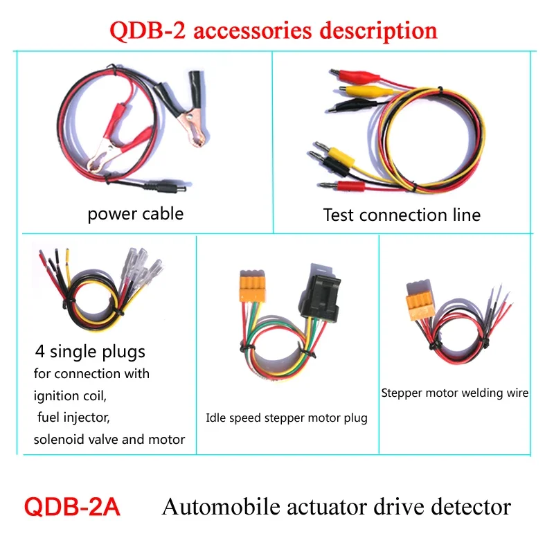 Automobile Lgnition Coil Injector Solenoid Valve Idling Stepper Motor Instrument Fault Detector Drive Treasure Tester automobile motor tester