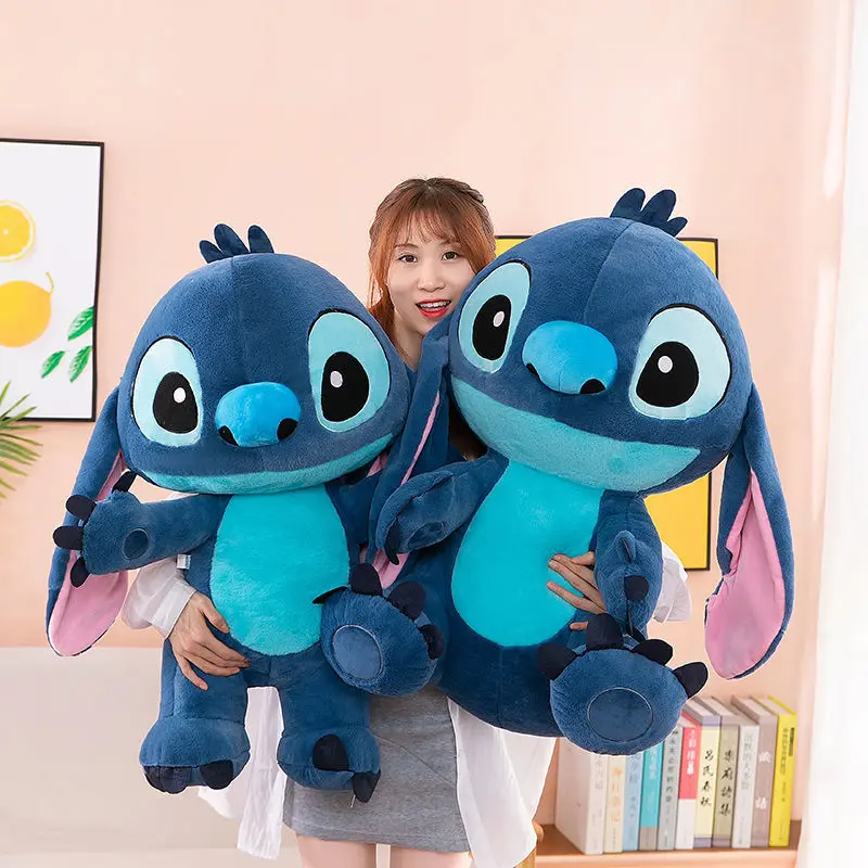 

Disney Stitch Angel Stuffed Plush Toy Kawaii Lilo & Stitch Cartoon Plush Doll Stress Relief Pillow Comforting Toy for kids Gift