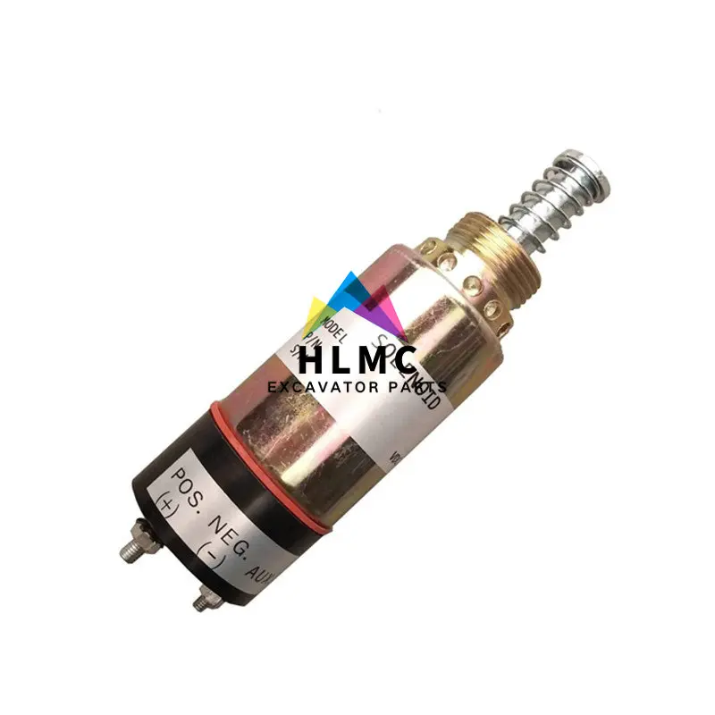 Válvula solenoide de desligamento de combustível 12v,