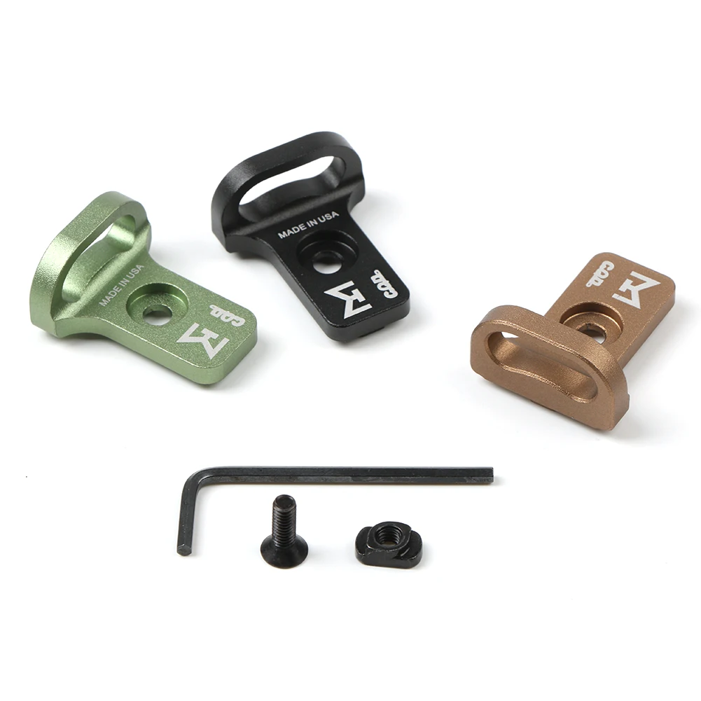 CNC Metal Tactical CQB Shoulder Strap Quick Sling CQD Sling Mount Front QD Sling Mount Adapter MLOK