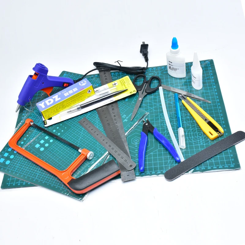 Model Building Tool Sets Multifunctional Model Tools Scissors Pen Engraving Knife Kit Advanced Premium Suit For Gundam Assembly