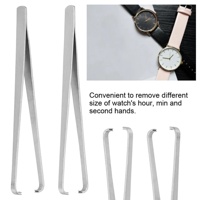 Stainless Steel Watch Repairs Accessory Tool  Watch Repair Tweezers Kit -  1pc - Aliexpress