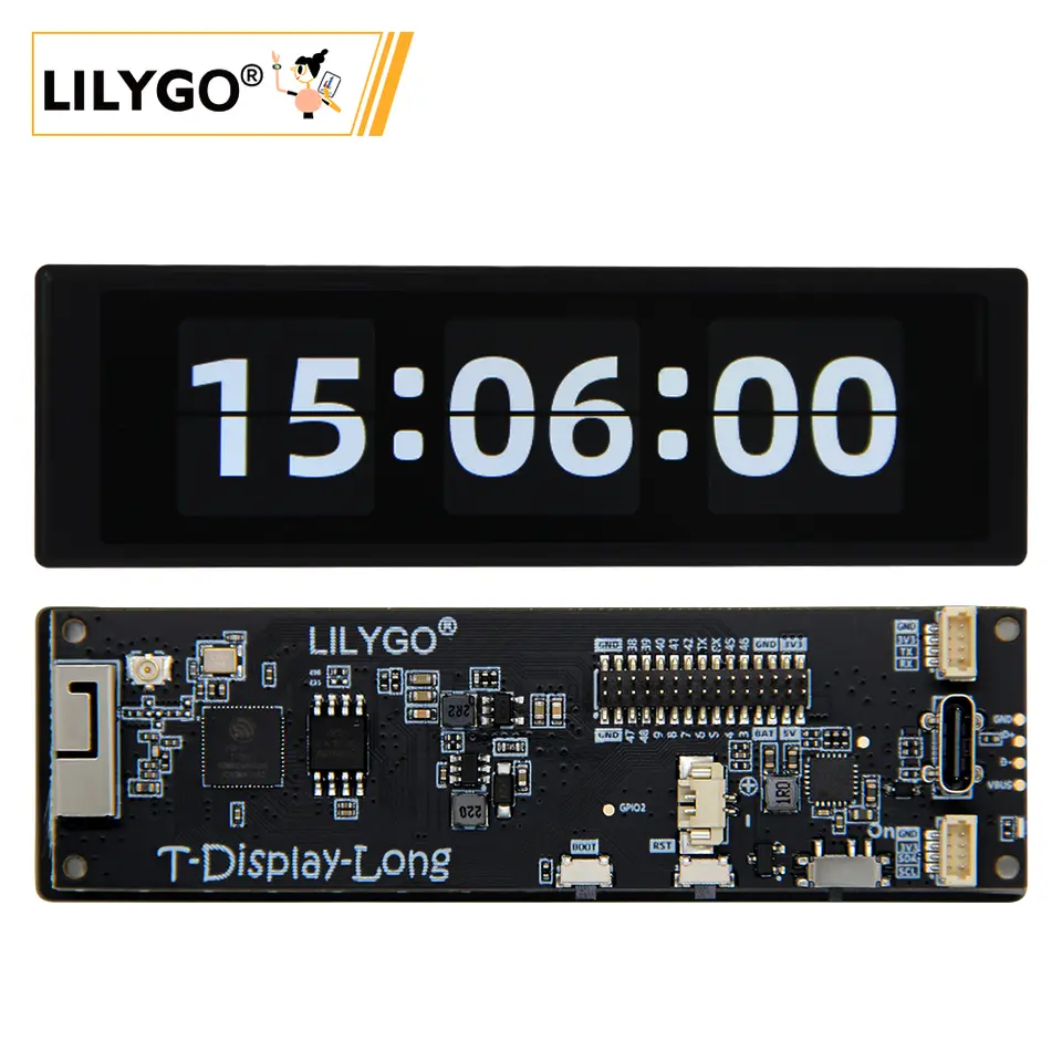 LILYGO® T-Display-S3-Long 3.4-inch Touch Display ESP32-S3 Development Board TFT LCD Wireless Module WiFi Bluetooth 16MB Flash image 1