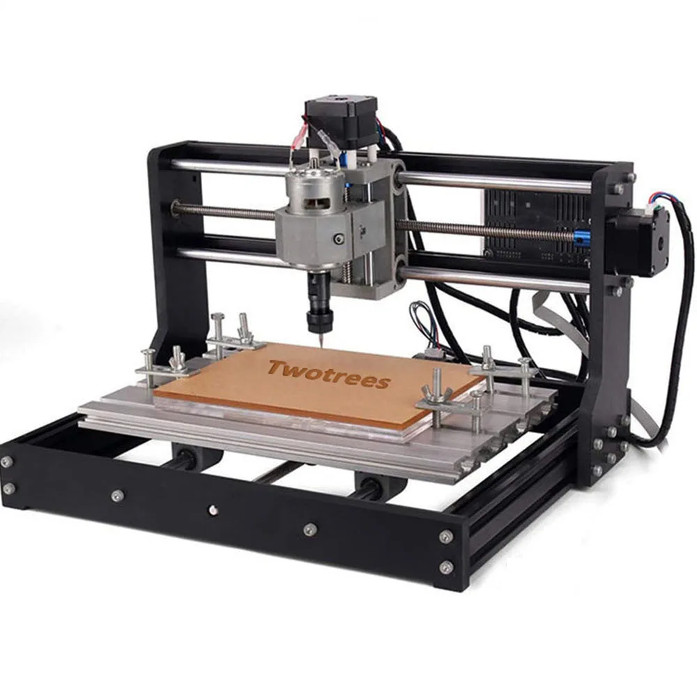 

TWOTREES DIY CNC 3018 Pro Engraver Mini CNC Wood Router GRBL Control Wood router 3 Axis Laser engraving Machine and wood routers