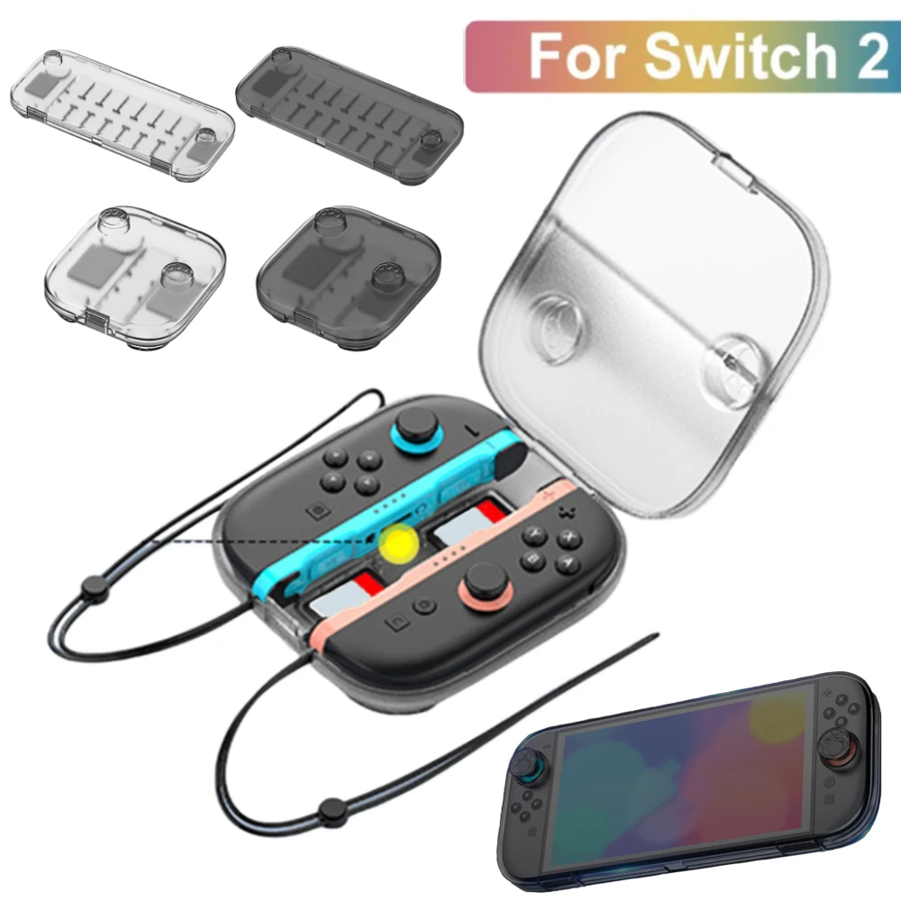 For Nintendo Switch 2 Joy-Con Storage Case Box w/Game Card Slots ...