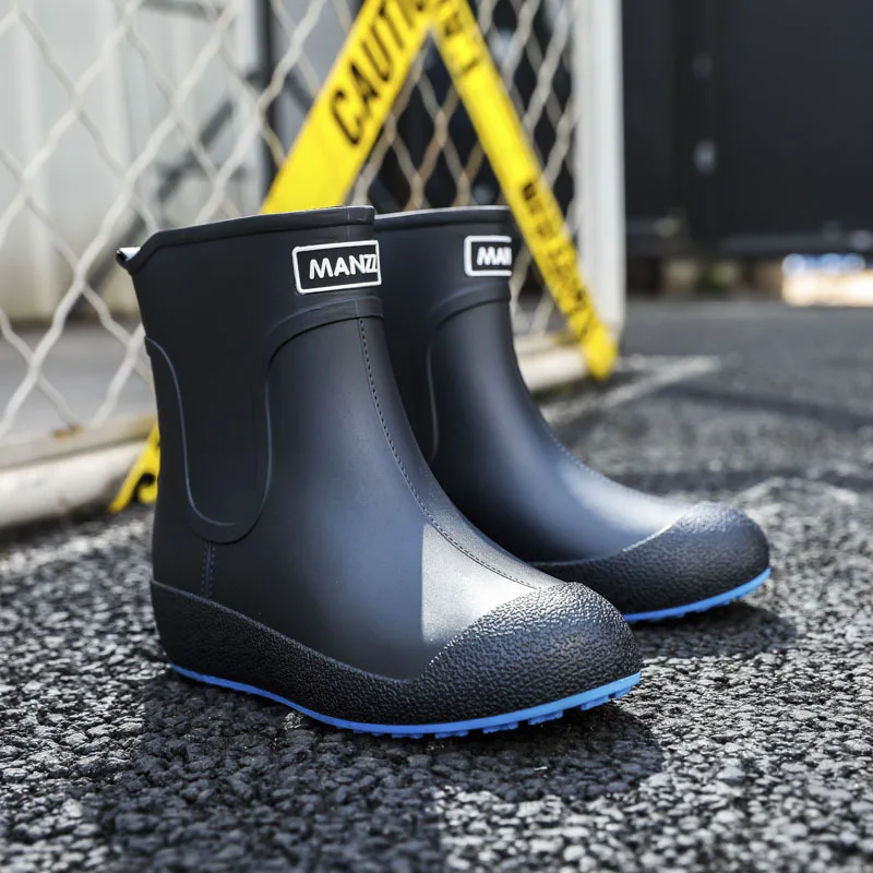 

Outdoor Men's Rain Boots Unisex Rain Boots Mid-tube Non-slip Waterproof Work Shoes Fishing Boots Women's Rain Boots 2023