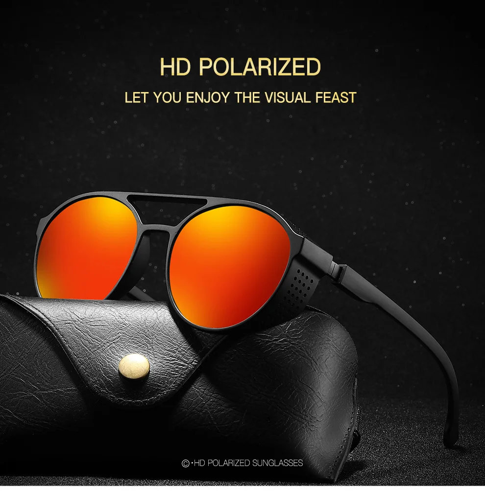 Men Women Polarized Sunglasses Round Sunglasses Driving Glasses Outdoor Fishing Glasses Cycling Goggles