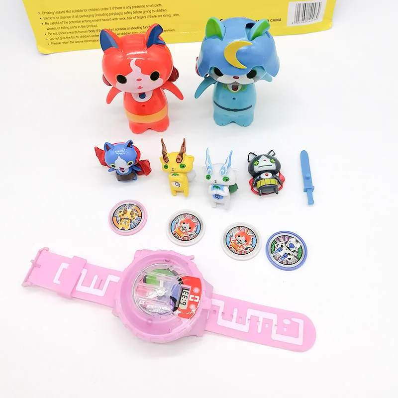 Original Yo Kai Watch Anime Action Figure Kids Toys Model Collectible  Medaillon Children Birthday Gift Kawaii YoKai Watch Toys - AliExpress