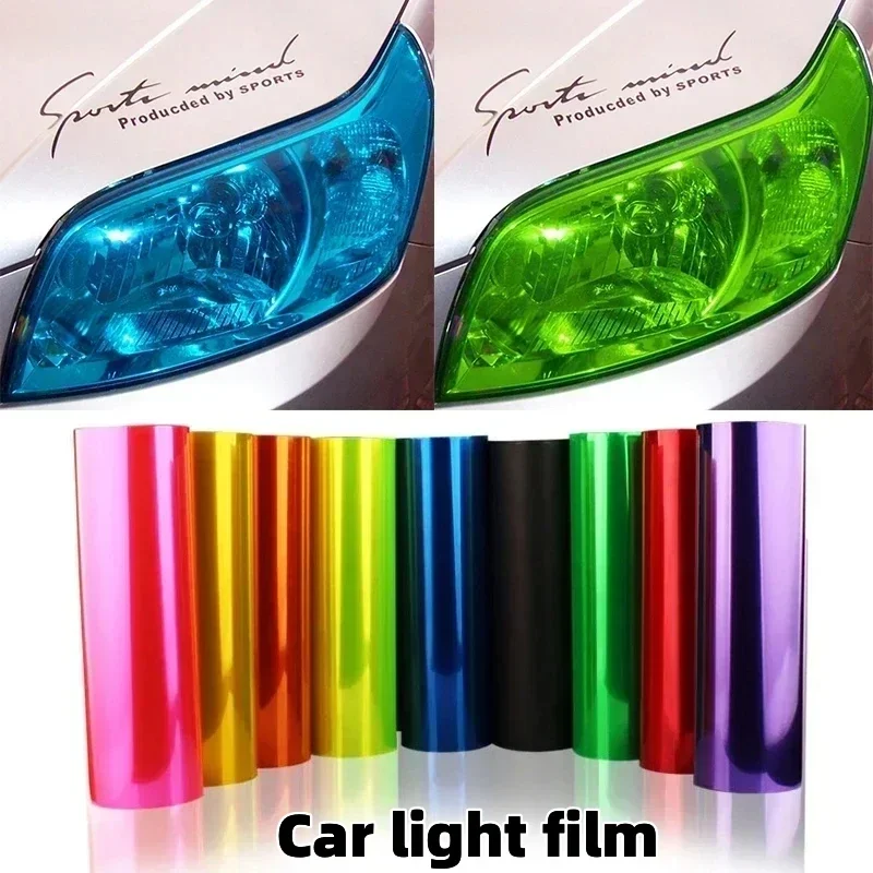 30x200cm Car Light Film Car Matte Black Tint faro fanale posteriore fendinebbia pellicola vinilica lampada posteriore pellicola oscurante accessorio esterno - Image 2