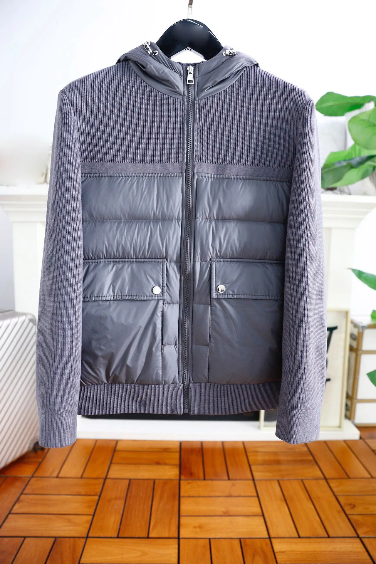 

Women's Clothing Fashion classic hardware zipper design jacket Autumn Winter New 117