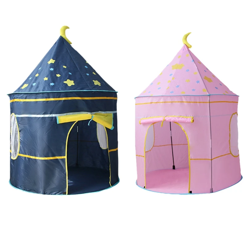 

Kids Play Tent Princess Castle Playhouse With Carry Bag Portable-Drop Ship