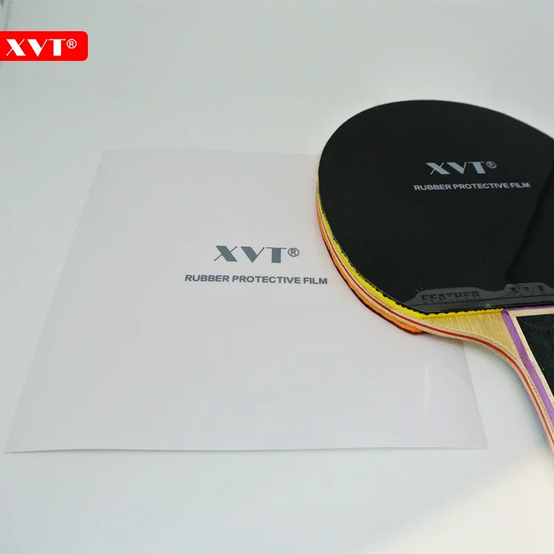 XVT 전문 탁구 고무 보호 필름 접착 필름/접착 탁구 커버 필름 10 개/몫