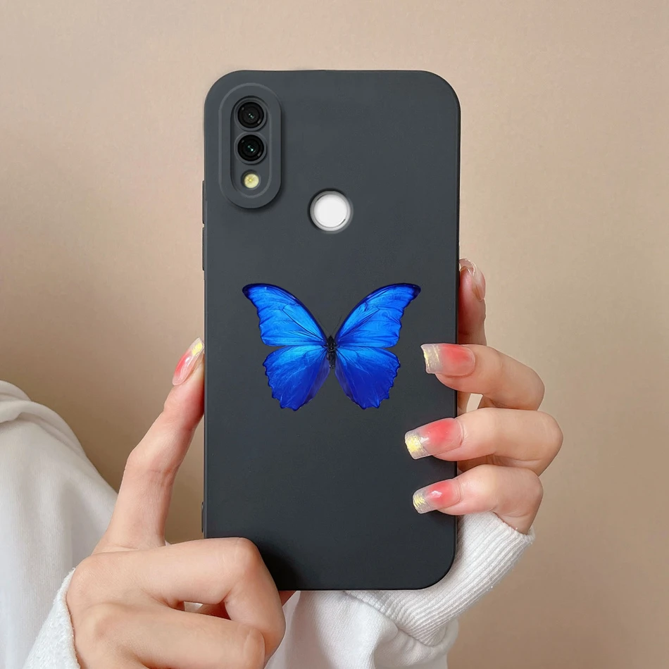 Fantasy Butterfly Soft Liquid Silicone Camera Protection Phone Back Cover Bumper Coque