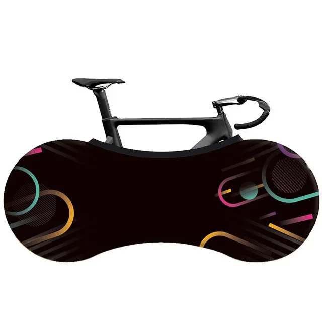 Indoor Portable Elastic Fabric Bicycle Dust Cover