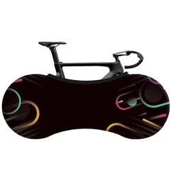Indoor Portable Elastic Fabric Bicycle Dust Cover (6)