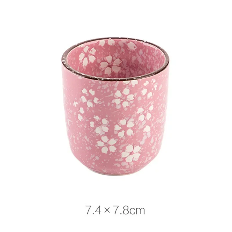 Japanese-Style Ceramic Tea Cup