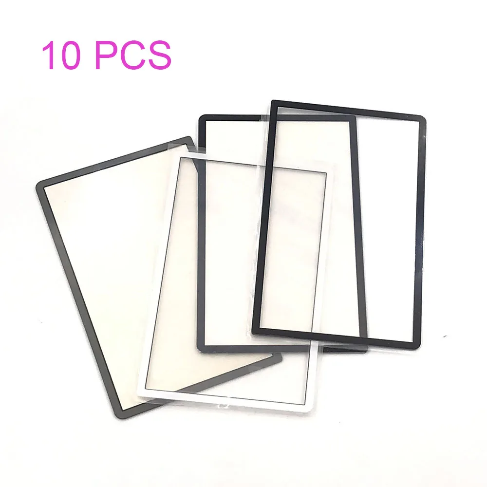 10PCSPlasticForNew3DSXLLLReplacementTopFrontScreenFrameLens