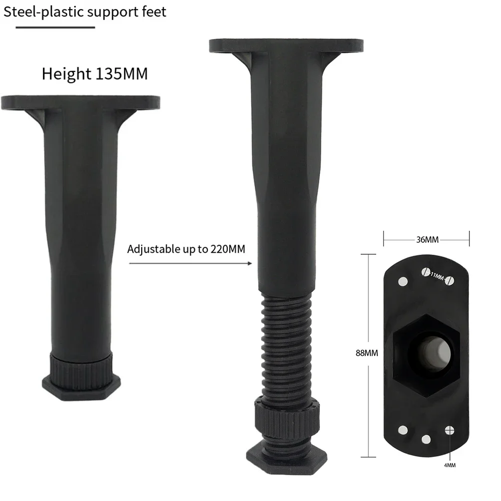 Adjustable Heightening Furniture Support Bracket
