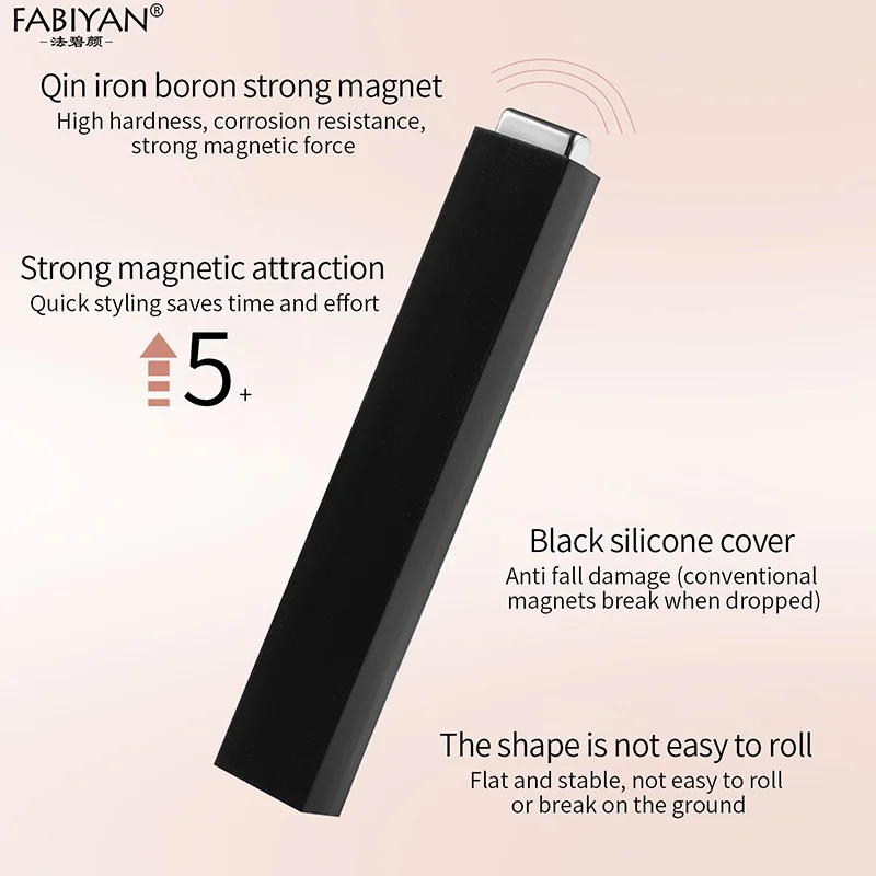 Cylindrical/Strip-shaped Cat Eye Nail Magnet Stick Powerful Magnet Rod Suitable For Gel Polishing Manicure Accessories And Tools